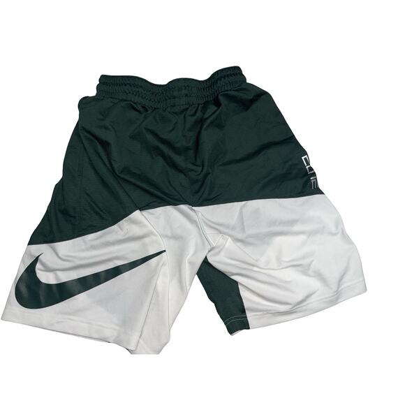 Nike Dri-FIT Michigan State Spartans Elite Basketball Shorts Green White Men’s M - Picture 6 of 7